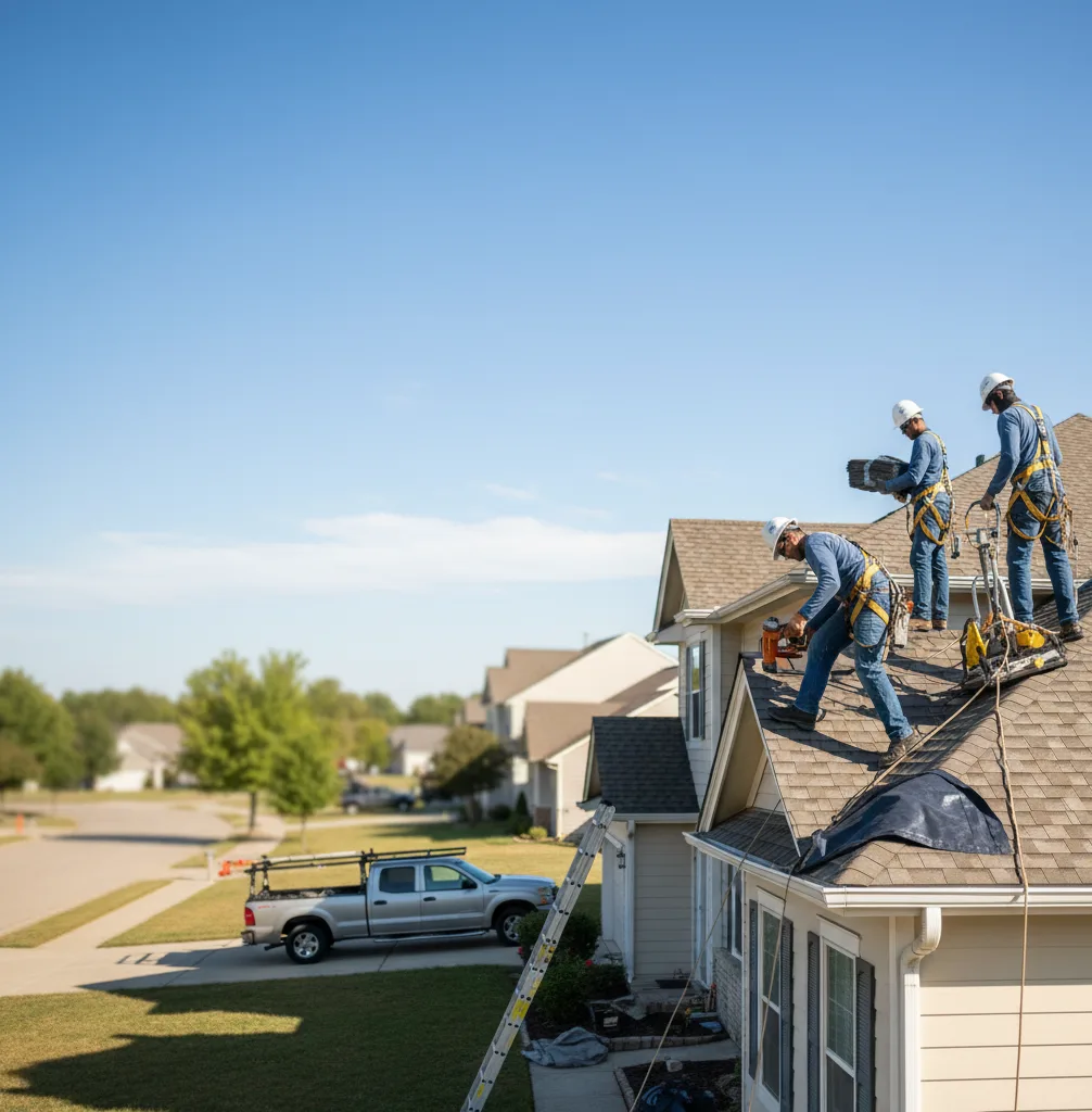 Flat Roof Repair in Noble, OK